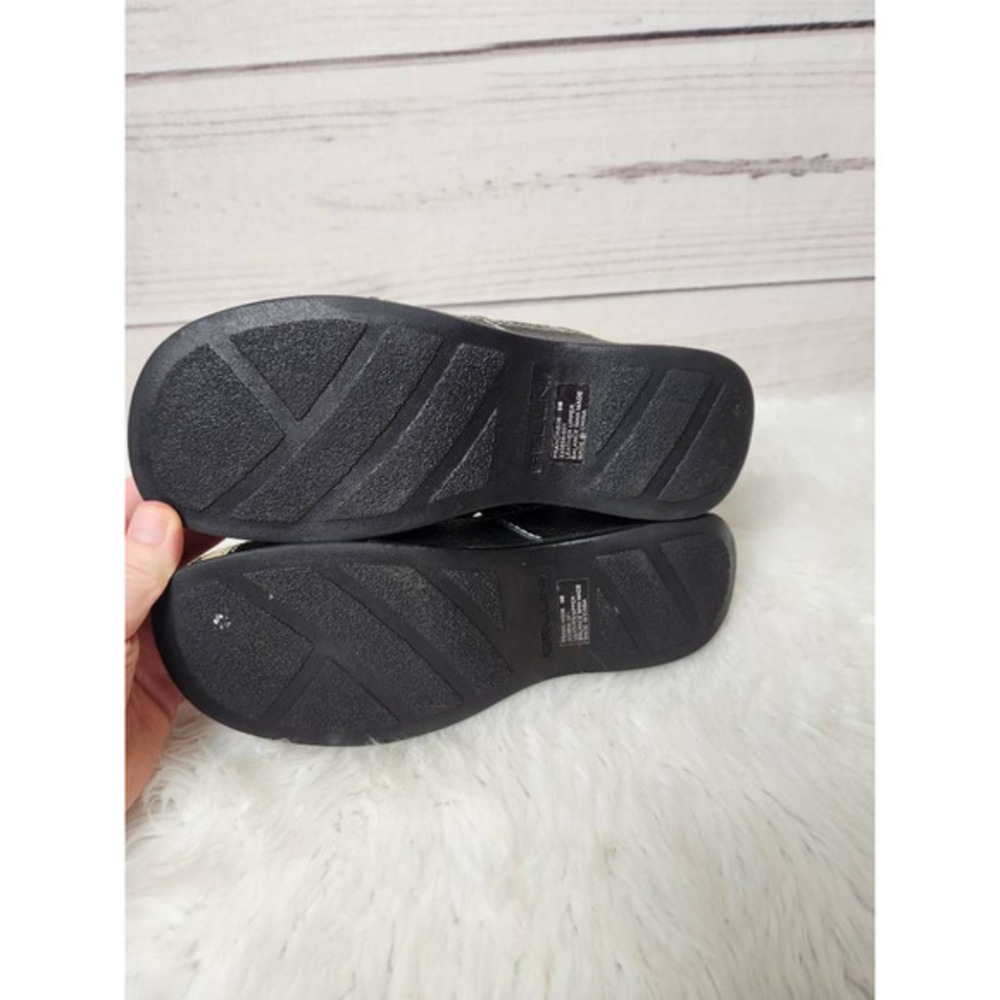 Bellini Sport‎ Womens Francine Slides Sandals Black Open Toe Leather Slip On 9 M - Picture 5 of 6